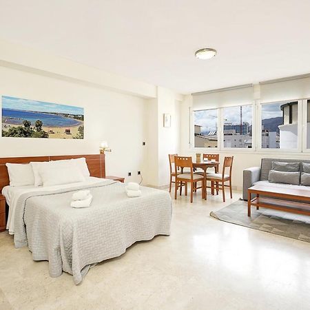 Apartamento en 1ª línea de playa, Estepona Centro Exterior foto